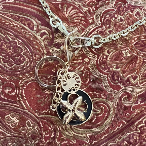 Gucci logo vintage black long patent leather wallet w chain - Picture 16 of 17